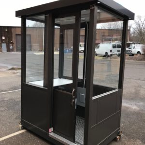 4 x 6 guard booth sliding door