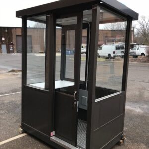 4 x 6 guard booth sliding door