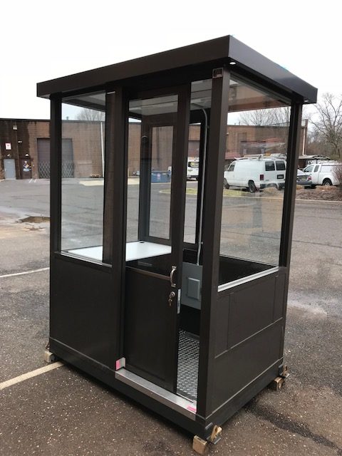 4 x 6 guard booth sliding door