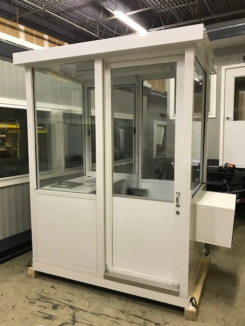 4 x 6 Guard Booth with air conditioner