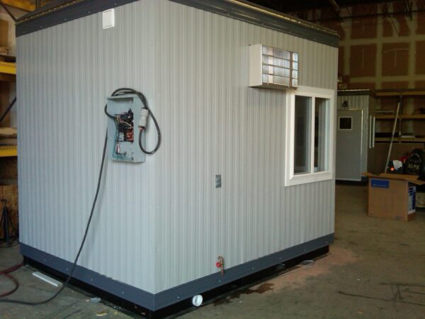 8 x 10 Guard House with Restroom-Exterior